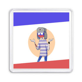 Магнит 55*55 с принтом CountryHumans - Россия в городе Новоалтайск, Пластик | Размер: 65*65 мм; Размер печати: 55*55 мм | balls | country | countryballs | countryhumans | fandom | flag | flags | humans | russia | ussr | болз | кантри | кантриболз | кантрихуманс | россия | ссср | страна | страны | флаг | флаги | фэндом | хуманс | хьюманс