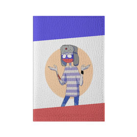 Обложка для паспорта матовая кожа с принтом CountryHumans - Россия в городе Новоалтайск, натуральная матовая кожа | размер 19,3 х 13,7 см; прозрачные пластиковые крепления | balls | country | countryballs | countryhumans | fandom | flag | flags | humans | russia | ussr | болз | кантри | кантриболз | кантрихуманс | россия | ссср | страна | страны | флаг | флаги | фэндом | хуманс | хьюманс