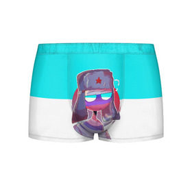 Мужские трусы 3D с принтом CountryHumans - Россия в городе Новоалтайск, 50% хлопок, 50% полиэстер | классическая посадка, на поясе мягкая тканевая резинка | balls | country | countryballs | countryhumans | fandom | flag | flags | humans | russia | ussr | болз | кантри | кантриболз | кантрихуманс | россия | ссср | страна | страны | флаг | флаги | фэндом | хуманс | хьюманс