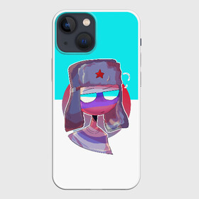 Чехол для iPhone 13 mini с принтом CountryHumans   Россия в городе Новоалтайск,  |  | balls | country | countryballs | countryhumans | fandom | flag | flags | humans | russia | ussr | болз | кантри | кантриболз | кантрихуманс | россия | ссср | страна | страны | флаг | флаги | фэндом | хуманс | хьюманс