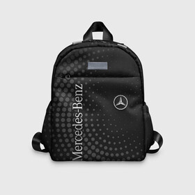 Детский рюкзак 3D с принтом Mercedes в городе Новоалтайск, 100% полиэстер | лямки с регулируемой длиной, сверху петелька, чтобы рюкзак можно было повесить на вешалку. Основное отделение закрывается на молнию, как и внешний карман. Внутри дополнительный карман. По бокам два дополнительных кармашка | amg | mercedes | авто | автомобиль | иномарка | логотип | машина | мерседес | текстура