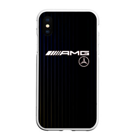 Чехол для iPhone XS Max матовый с принтом Mercedes в городе Новоалтайск, Силикон | Область печати: задняя сторона чехла, без боковых панелей | amg | mercedes | авто | автомобиль | иномарка | логотип | машина | мерседес | текстура
