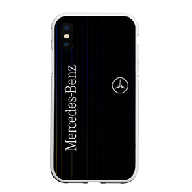 Чехол для iPhone XS Max матовый с принтом Mercedes в городе Новоалтайск, Силикон | Область печати: задняя сторона чехла, без боковых панелей | amg | mercedes | авто | автомобиль | иномарка | логотип | машина | мерседес | текстура