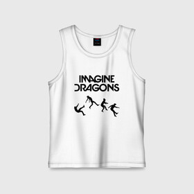 Детская майка хлопок с принтом IMAGINE DRAGONS в городе Новоалтайск,  |  | evolve | id | imagine dragons | драконы | ид