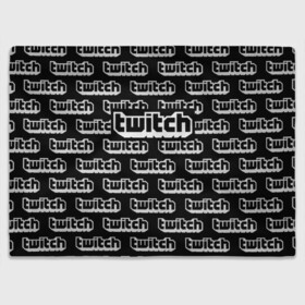 Плед 3D с принтом TWITCH в городе Новоалтайск, 100% полиэстер | закругленные углы, все края обработаны. Ткань не мнется и не растягивается | game | gamer | logo | trend | twitch | twitties | игры | логотип | мода | надписи | стрим | твитч | тренд