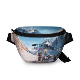 Поясная сумка 3D с принтом THE WITCHER 3:WILD HUNT в городе Новоалтайск, 100% полиэстер | плотная ткань, ремень с регулируемой длиной, внутри несколько карманов для мелочей, основное отделение и карман с обратной стороны сумки застегиваются на молнию | cd projekt red | ciri | game | geralt | geralt of rivia | gwynbleidd | the witcher | the witcher 3: wild hunt | ведьмак | ведьмак 3: дикая охота | геральт | геральт из ривии | цири | цирилла