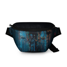 Поясная сумка 3D с принтом THE WITCHER в городе Новоалтайск, 100% полиэстер | плотная ткань, ремень с регулируемой длиной, внутри несколько карманов для мелочей, основное отделение и карман с обратной стороны сумки застегиваются на молнию | cd projekt red | ciri | game | geralt | geralt of rivia | gwynbleidd | the witcher | the witcher 3: wild hunt | ведьмак | ведьмак 3: дикая охота | геральт | геральт из ривии | цири | цирилла