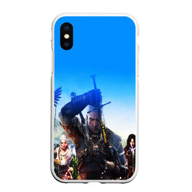 Чехол для iPhone XS Max матовый с принтом ВЕДЬМАК 3 в городе Новоалтайск, Силикон | Область печати: задняя сторона чехла, без боковых панелей | Тематика изображения на принте: cd projekt red | ciri | game | geralt | geralt of rivia | gwynbleidd | the witcher | the witcher 3: wild hunt | ведьмак | ведьмак 3: дикая охота | геральт | геральт из ривии | цири | цирилла