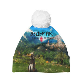 Шапка 3D c помпоном с принтом ВЕДЬМАК:ДИКАЯ ОХОТА в городе Новоалтайск, 100% полиэстер | универсальный размер, печать по всей поверхности изделия | cd projekt red | ciri | game | geralt | geralt of rivia | gwynbleidd | the witcher | the witcher 3: wild hunt | ведьмак | ведьмак 3: дикая охота | геральт | геральт из ривии | цири | цирилла