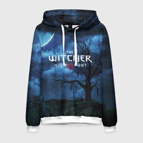 Мужская толстовка 3D с принтом THE WITCHER 3WILD HUNT в городе Новоалтайск, 100% полиэстер | двухслойный капюшон со шнурком для регулировки, мягкие манжеты на рукавах и по низу толстовки, спереди карман-кенгуру с мягким внутренним слоем. | cd projekt red | ciri | game | geralt | geralt of rivia | gwynbleidd | the witcher | the witcher 3: wild hunt | ведьмак | ведьмак 3: дикая охота | геральт | геральт из ривии | цири | цирилла
