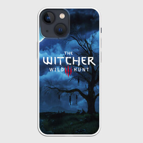 Чехол для iPhone 13 mini с принтом THE WITCHER 3:WILD HUNT в городе Новоалтайск,  |  | cd projekt red | ciri | game | geralt | geralt of rivia | gwynbleidd | the witcher | the witcher 3: wild hunt | ведьмак | ведьмак 3: дикая охота | геральт | геральт из ривии | цири | цирилла
