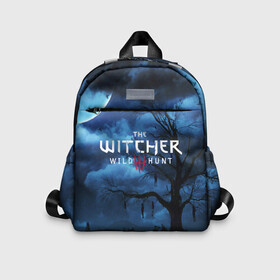 Детский рюкзак 3D с принтом THE WITCHER 3:WILD HUNT в городе Новоалтайск, 100% полиэстер | лямки с регулируемой длиной, сверху петелька, чтобы рюкзак можно было повесить на вешалку. Основное отделение закрывается на молнию, как и внешний карман. Внутри дополнительный карман. По бокам два дополнительных кармашка | cd projekt red | ciri | game | geralt | geralt of rivia | gwynbleidd | the witcher | the witcher 3: wild hunt | ведьмак | ведьмак 3: дикая охота | геральт | геральт из ривии | цири | цирилла