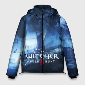 Мужская зимняя куртка 3D с принтом THE WITCHER 3WILD HUNT в городе Новоалтайск, верх — 100% полиэстер; подкладка — 100% полиэстер; утеплитель — 100% полиэстер | длина ниже бедра, свободный силуэт Оверсайз. Есть воротник-стойка, отстегивающийся капюшон и ветрозащитная планка. 

Боковые карманы с листочкой на кнопках и внутренний карман на молнии. | Тематика изображения на принте: cd projekt red | ciri | game | geralt | geralt of rivia | gwynbleidd | the witcher | the witcher 3: wild hunt | ведьмак | ведьмак 3: дикая охота | геральт | геральт из ривии | цири | цирилла