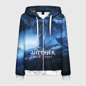 Мужская толстовка 3D на молнии с принтом THE WITCHER 3WILD HUNT в городе Новоалтайск, 100% полиэстер | длина до линии бедра, манжеты и пояс оформлены мягкой тканевой резинкой, двухслойный капюшон со шнурком для регулировки, спереди молния, по бокам два кармана | cd projekt red | ciri | game | geralt | geralt of rivia | gwynbleidd | the witcher | the witcher 3: wild hunt | ведьмак | ведьмак 3: дикая охота | геральт | геральт из ривии | цири | цирилла