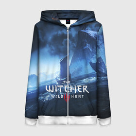 Женская толстовка 3D на молнии с принтом THE WITCHER 3WILD HUNT в городе Новоалтайск, 100% полиэстер | длина до линии бедра, манжеты и пояс оформлены мягкой тканевой резинкой, двухслойный капюшон со шнурком для регулировки, спереди молния, по бокам два кармана | cd projekt red | ciri | game | geralt | geralt of rivia | gwynbleidd | the witcher | the witcher 3: wild hunt | ведьмак | ведьмак 3: дикая охота | геральт | геральт из ривии | цири | цирилла