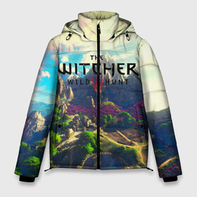 Мужская зимняя куртка 3D с принтом THE WITCHER 3WILD HUNT в городе Новоалтайск, верх — 100% полиэстер; подкладка — 100% полиэстер; утеплитель — 100% полиэстер | длина ниже бедра, свободный силуэт Оверсайз. Есть воротник-стойка, отстегивающийся капюшон и ветрозащитная планка. 

Боковые карманы с листочкой на кнопках и внутренний карман на молнии. | Тематика изображения на принте: cd projekt red | ciri | game | geralt | geralt of rivia | gwynbleidd | the witcher | the witcher 3: wild hunt | ведьмак | ведьмак 3: дикая охота | геральт | геральт из ривии | цири | цирилла