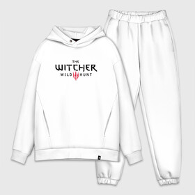 Мужской костюм хлопок OVERSIZE с принтом THE WITCHER 3 в городе Новоалтайск,  |  | cd projekt red | ciri | game | geralt | geralt of rivia | gwynbleidd | the witcher | the witcher 3: wild hunt | ведьмак | ведьмак 3: дикая охота | геральт | геральт из ривии | цири | цирилла