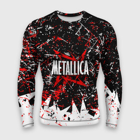 Мужской рашгард 3D с принтом METALLICA в городе Новоалтайск,  |  | matters metallica | metallica | metallica else | metallica nothing | metallicas metallica | nothing else | металлика | металлика.