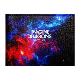 Обложка для студенческого билета с принтом IMAGINE DRAGONS в городе Новоалтайск, натуральная кожа | Размер: 11*8 см; Печать на всей внешней стороне | evolve | id | imagine dragons | драконы | ид