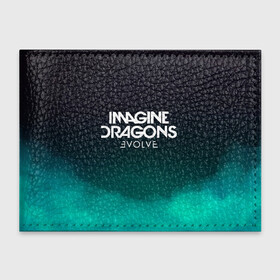 Обложка для студенческого билета с принтом IMAGINE DRAGONS в городе Новоалтайск, натуральная кожа | Размер: 11*8 см; Печать на всей внешней стороне | evolve | id | imagine dragons | драконы | ид