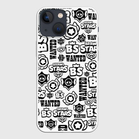 Чехол для iPhone 13 mini с принтом BRAWL STARS LOGOBOMBING в городе Новоалтайск,  |  | android | brawl stars | colt | crow | games | leon | penny | poco. | shelly | spike | wanted | брав | бравл старс | звезды | игры | мобильные игры | старс