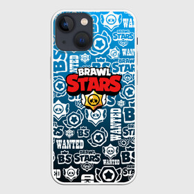 Чехол для iPhone 13 mini с принтом BRAWL STARS LOGOBOMBING в городе Новоалтайск,  |  | android | brawl stars | colt | crow | games | leon | penny | poco. | shelly | spike | wanted | брав | бравл старс | звезды | игры | мобильные игры | старс