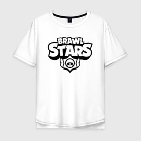 Мужская футболка хлопок Oversize с принтом BRAWL STARS в городе Новоалтайск, 100% хлопок | свободный крой, круглый ворот, “спинка” длиннее передней части | android | brawl stars | colt | crow | games | leon | penny | poco. | shelly | spike | wanted | брав | бравл старс | звезды | игры | мобильные игры | старс