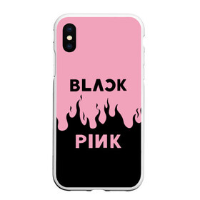 Чехол для iPhone XS Max матовый с принтом BLACKPINK в городе Новоалтайск, Силикон | Область печати: задняя сторона чехла, без боковых панелей | blackpink | kpop