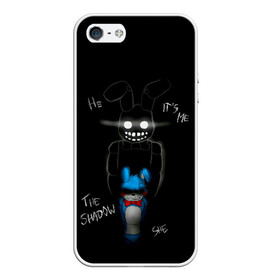 Чехол для iPhone 5/5S матовый с принтом Five Nights at Freddys в городе Новоалтайск, Силикон | Область печати: задняя сторона чехла, без боковых панелей | 5 ночей с фредди | animation | bonnie | chica | five nights at freddys | fnaf | foxy | freddy | funny | horror | scary | бонни | майк | пять | ужас | фнаф | фокси | фредди | чика | шмидт