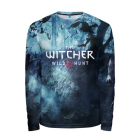 Мужской лонгслив 3D с принтом THE WITCHER 3:WILD HUNT в городе Новоалтайск, 100% полиэстер | длинные рукава, круглый вырез горловины, полуприлегающий силуэт | cd projekt red | ciri | game | geralt | geralt of rivia | gwynbleidd | the witcher | the witcher 3: wild hunt | ведьмак | ведьмак 3: дикая охота | геральт | геральт из ривии | цири | цирилла