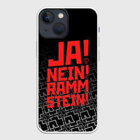 Чехол для iPhone 13 mini с принтом RAMMSTEIN (НА СПИНЕ) в городе Новоалтайск,  |  | rammstein | рамштайн