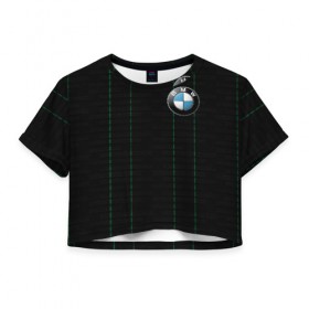 Женская футболка Cropp-top с принтом BMW Racing Sport в городе Новоалтайск, 100% полиэстер | круглая горловина, длина футболки до линии талии, рукава с отворотами | auto | bmw | need for speed | race | racing | sport | street racing | авто | автомобиль | бмв | гонка | жажда скорости | протектор | резина | скорость | спорт | стиль | стритрейсинг | шины