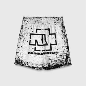 Детские спортивные шорты 3D с принтом RAMMSTEIN в городе Новоалтайск,  100% полиэстер
 | пояс оформлен широкой мягкой резинкой, ткань тянется
 | Тематика изображения на принте: lindemann | lm | rammstein | rock | кристиан лоренц | линдеманн | лм | музыка | рамштайн | рок | тилль линдеманн