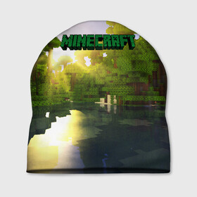 Шапка 3D с принтом MINECRAFT в городе Новоалтайск, 100% полиэстер | универсальный размер, печать по всей поверхности изделия | craft | creeper | dungeon | dungeons | earth | game | logo | mine | minecraft | mobile | online | дунгеонс | земля | зомби | игра | крипер | лого | майкрафт | майнкрафт | мобайл | онлайн | подземелье | подземелья