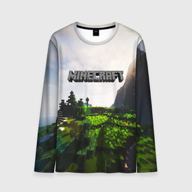 Мужской лонгслив 3D с принтом MINECRAFT в городе Новоалтайск, 100% полиэстер | длинные рукава, круглый вырез горловины, полуприлегающий силуэт | craft | creeper | dungeon | dungeons | earth | game | logo | mine | minecraft | mobile | online | дунгеонс | земля | зомби | игра | крипер | лого | майкрафт | майнкрафт | мобайл | онлайн | подземелье | подземелья