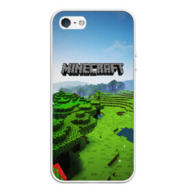 Чехол для iPhone 5/5S матовый с принтом MINECRAFT в городе Новоалтайск, Силикон | Область печати: задняя сторона чехла, без боковых панелей | Тематика изображения на принте: craft | creeper | dungeon | dungeons | earth | game | logo | mine | minecraft | mobile | online | дунгеонс | земля | зомби | игра | крипер | лого | майкрафт | майнкрафт | мобайл | онлайн | подземелье | подземелья