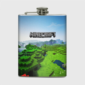 Фляга с принтом MINECRAFT в городе Новоалтайск, металлический корпус | емкость 0,22 л, размер 125 х 94 мм. Виниловая наклейка запечатывается полностью | craft | creeper | dungeon | dungeons | earth | game | logo | mine | minecraft | mobile | online | дунгеонс | земля | зомби | игра | крипер | лого | майкрафт | майнкрафт | мобайл | онлайн | подземелье | подземелья