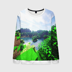 Мужской свитшот 3D с принтом MINECRAFT в городе Новоалтайск, 100% полиэстер с мягким внутренним слоем | круглый вырез горловины, мягкая резинка на манжетах и поясе, свободная посадка по фигуре | Тематика изображения на принте: craft | creeper | dungeon | dungeons | earth | game | logo | mine | minecraft | mobile | online | дунгеонс | земля | зомби | игра | крипер | лого | майкрафт | майнкрафт | мобайл | онлайн | подземелье | подземелья