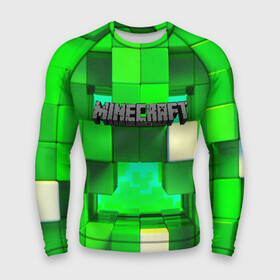 Мужской рашгард 3D с принтом MINECRAFT в городе Новоалтайск,  |  | craft | creeper | dungeon | dungeons | earth | game | logo | mine | minecraft | mobile | online | дунгеонс | земля | зомби | игра | крипер | лого | майкрафт | майнкрафт | мобайл | онлайн | подземелье | подземелья