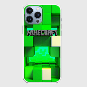 Чехол для iPhone 13 Pro Max с принтом MINECRAFT в городе Новоалтайск,  |  | Тематика изображения на принте: craft | creeper | dungeon | dungeons | earth | game | logo | mine | minecraft | mobile | online | дунгеонс | земля | зомби | игра | крипер | лого | майкрафт | майнкрафт | мобайл | онлайн | подземелье | подземелья