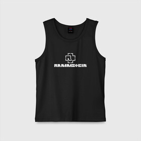 Детская майка хлопок с принтом RAMMSTEIN (НА СПИНЕ) в городе Новоалтайск,  |  | rammstein | рамштайн
