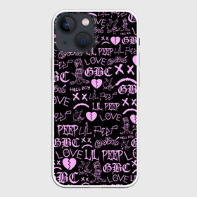 Чехол для iPhone 13 mini с принтом LIL PEEP LOGOBOMBING в городе Новоалтайск,  |  | awful things | hell boy | lil peep | lil prince | клауд | клауд рэп | лил пип | пееп. | пост эмо | реп | репер | рэп | рэпер | трэп | хип хоп | эмо трэп