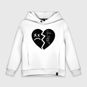 Детское худи Oversize хлопок с принтом LIL PEEP в городе Новоалтайск, френч-терри — 70% хлопок, 30% полиэстер. Мягкий теплый начес внутри —100% хлопок | боковые карманы, эластичные манжеты и нижняя кромка, капюшон на магнитной кнопке | awful things | hell boy | lil peep | lil prince | клауд | клауд рэп | лил пип | пееп. | пост эмо | реп | репер | рэп | рэпер | трэп | хип хоп | эмо трэп