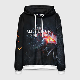 Мужская толстовка 3D с принтом THE WITCHER 3 в городе Новоалтайск, 100% полиэстер | двухслойный капюшон со шнурком для регулировки, мягкие манжеты на рукавах и по низу толстовки, спереди карман-кенгуру с мягким внутренним слоем. | cd projekt red | ciri | game | geralt | geralt of rivia | gwynbleidd | the witcher | the witcher 3: wild hunt | ведьмак | ведьмак 3: дикая охота | геральт | геральт из ривии | цири | цирилла