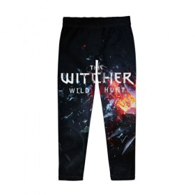 Детские леггинсы 3D с принтом THE WITCHER 3 в городе Новоалтайск, полиэстер 85%, спандекс 15% | эластичный пояс, зауженный крой | cd projekt red | ciri | game | geralt | geralt of rivia | gwynbleidd | the witcher | the witcher 3: wild hunt | ведьмак | ведьмак 3: дикая охота | геральт | геральт из ривии | цири | цирилла