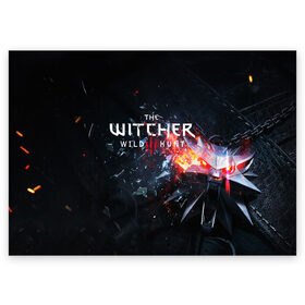 Поздравительная открытка с принтом THE WITCHER 3 в городе Новоалтайск, 100% бумага | плотность бумаги 280 г/м2, матовая, на обратной стороне линовка и место для марки
 | Тематика изображения на принте: cd projekt red | ciri | game | geralt | geralt of rivia | gwynbleidd | the witcher | the witcher 3: wild hunt | ведьмак | ведьмак 3: дикая охота | геральт | геральт из ривии | цири | цирилла