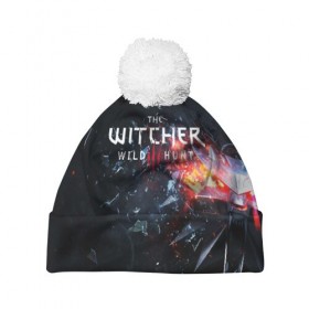 Шапка 3D c помпоном с принтом THE WITCHER 3 в городе Новоалтайск, 100% полиэстер | универсальный размер, печать по всей поверхности изделия | cd projekt red | ciri | game | geralt | geralt of rivia | gwynbleidd | the witcher | the witcher 3: wild hunt | ведьмак | ведьмак 3: дикая охота | геральт | геральт из ривии | цири | цирилла