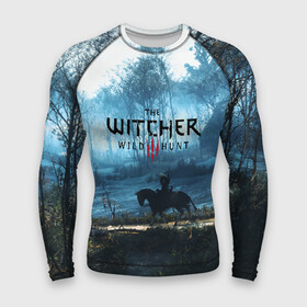 Мужской рашгард 3D с принтом THE WITCHER в городе Новоалтайск,  |  | cd projekt red | ciri | game | geralt | geralt of rivia | gwynbleidd | the witcher | the witcher 3: wild hunt | ведьмак | ведьмак 3: дикая охота | геральт | геральт из ривии | цири | цирилла