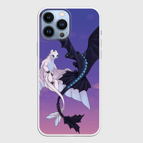 Чехол для iPhone 13 Pro Max с принтом ночная фурия в городе Новоалтайск,  |  | Тематика изображения на принте: how to train your dragon | night fury | беззубик | дракон | как приручить дракона | ночная фурия