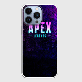 Чехол для iPhone 13 Pro с принтом Apex Legends. Neon logo в городе Новоалтайск,  |  | apex | apex legends | bangalor | bloodhound | caustic | crypto | gibraltar | legends | lifeline | logo | mirage | neon | pathfinder | titanfall | watson | wraith | апекс | неон
